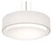 Afx Sanibel 18'' Pendant - Linen White Shade SAP1824MBSN-LW - alternate 1